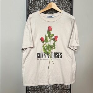 Daydreamer Guns n’ Roses Use Your Illusion US Tour 1991 Tee Dirty White 1X